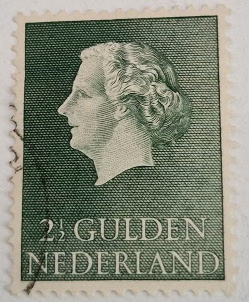 Nederland 1954-1957 - nvph 638 - Koningin Juliana, Ophalen of Verzenden, Na 1940, Gestempeld