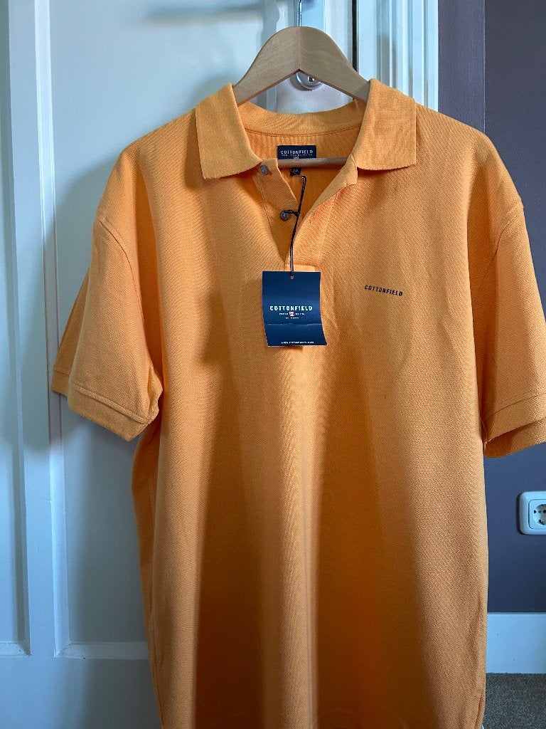 Nieuw oranje poloshirt XXL Cottonfield, Kleding | Heren, Nieuw, Ophalen of Verzenden, Cottonfield, Overige maten