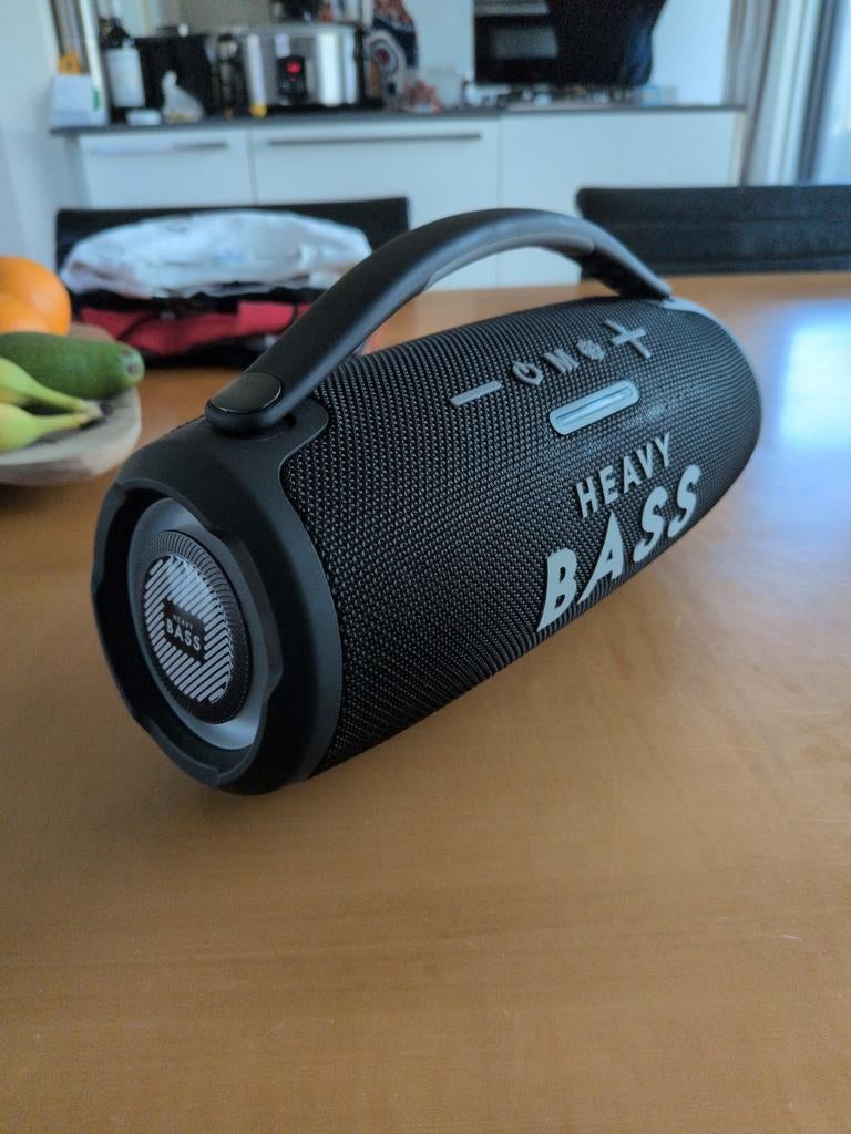 Heavy Bass luidspreker box, Subwoofer, Zo goed als nieuw, 60 tot 120 watt, Ophalen