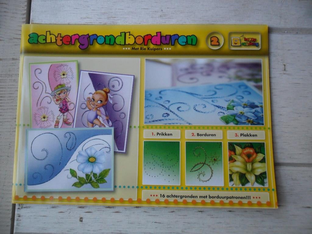 Achtergrond Borduren nummer 2, Ophalen of Verzenden, Zo goed als nieuw, Overige thema's, Overige typen