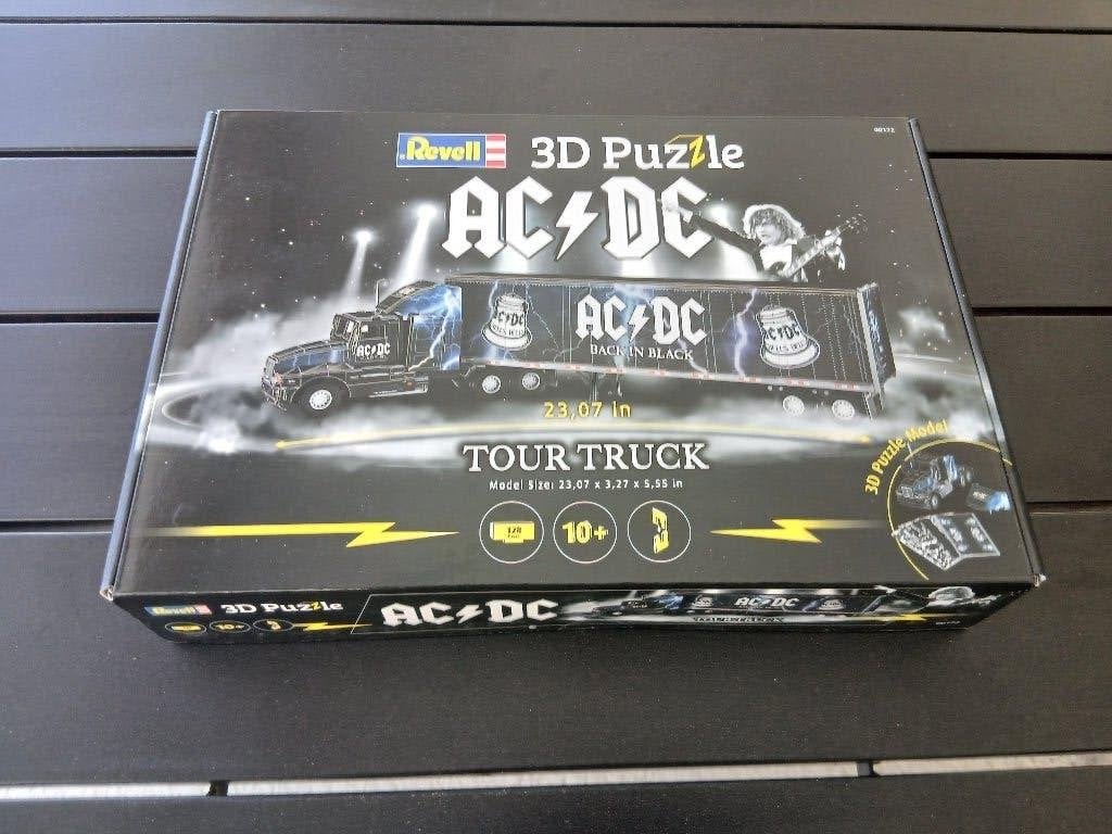 AC/DC Tour Truck 3D Puzzle , 58 cm ! nieuw in doos !, Hobby en Vrije tijd, Modelbouw | Auto's en Voertuigen, Nieuw, Ophalen of Verzenden