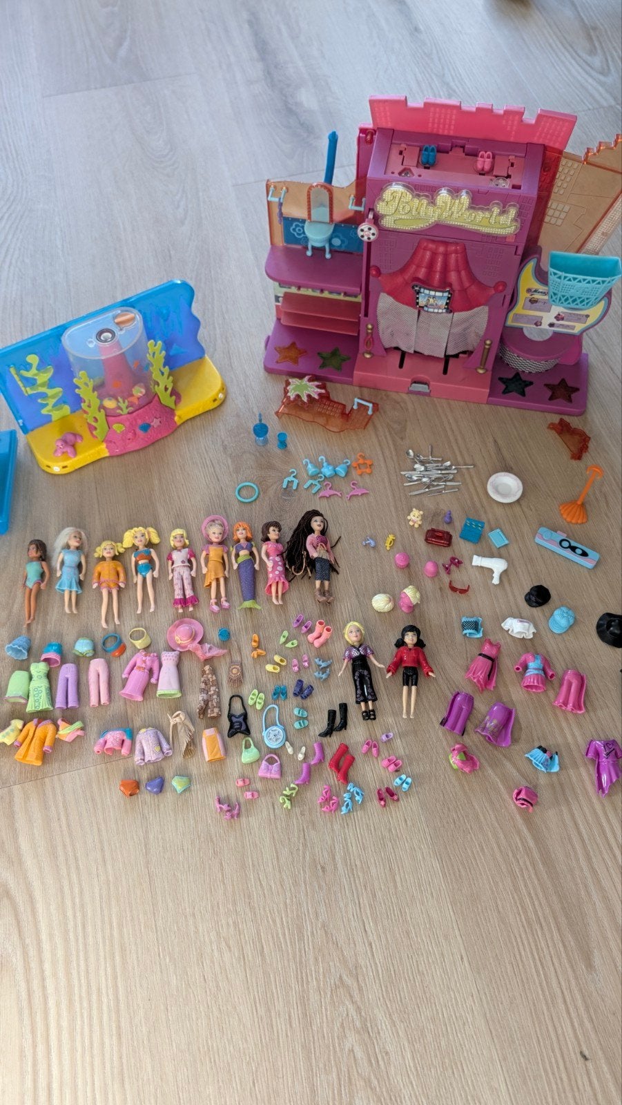 Polly pocket van alles wat, Ophalen of Verzenden, Gebruikt