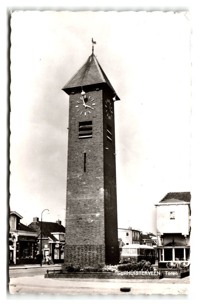 Surhuisterveen, Toren, Verzenden, 1960 tot 1980, Ongelopen, Friesland