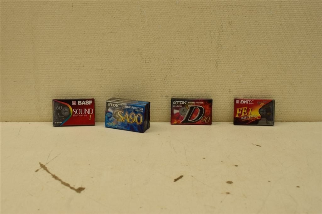6 stuks cassettebandjes 46484, Cd's en Dvd's, Ophalen of Verzenden, Gebruikt, Overige genres, 1 bandje