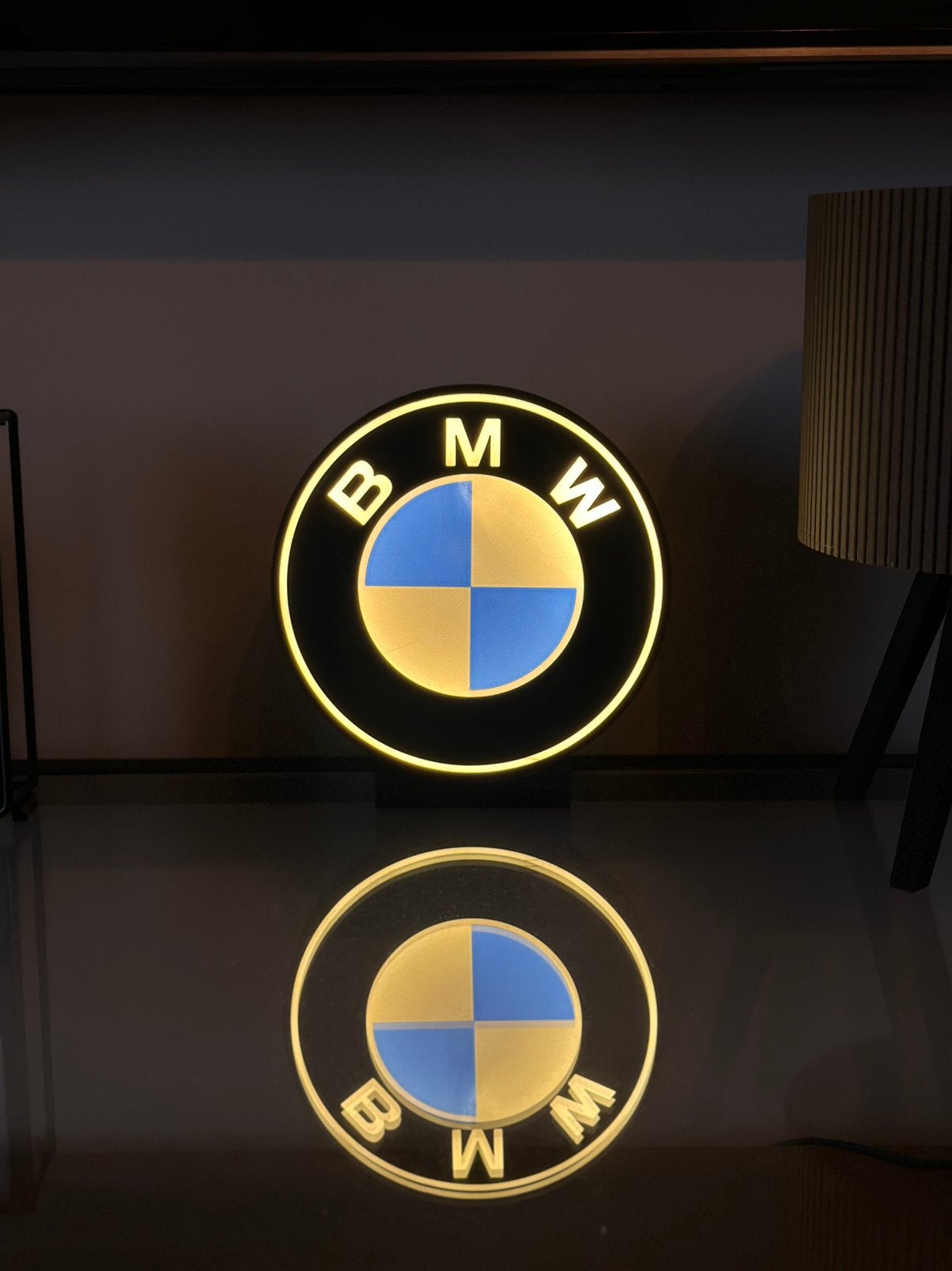 BMW Lightbox 17Cm., Kunststof, Blauw, LED, Overige typen