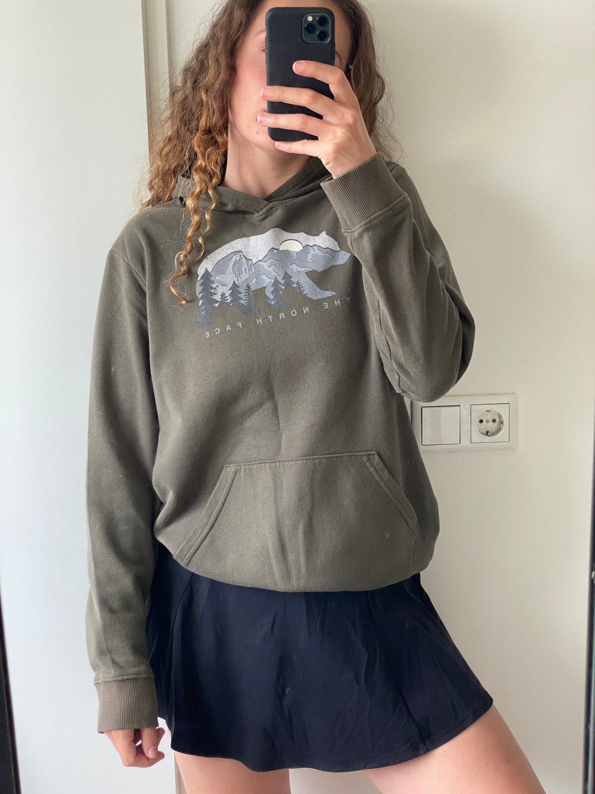 North Face, Ophalen of Verzenden, Zo goed als nieuw, Zwart