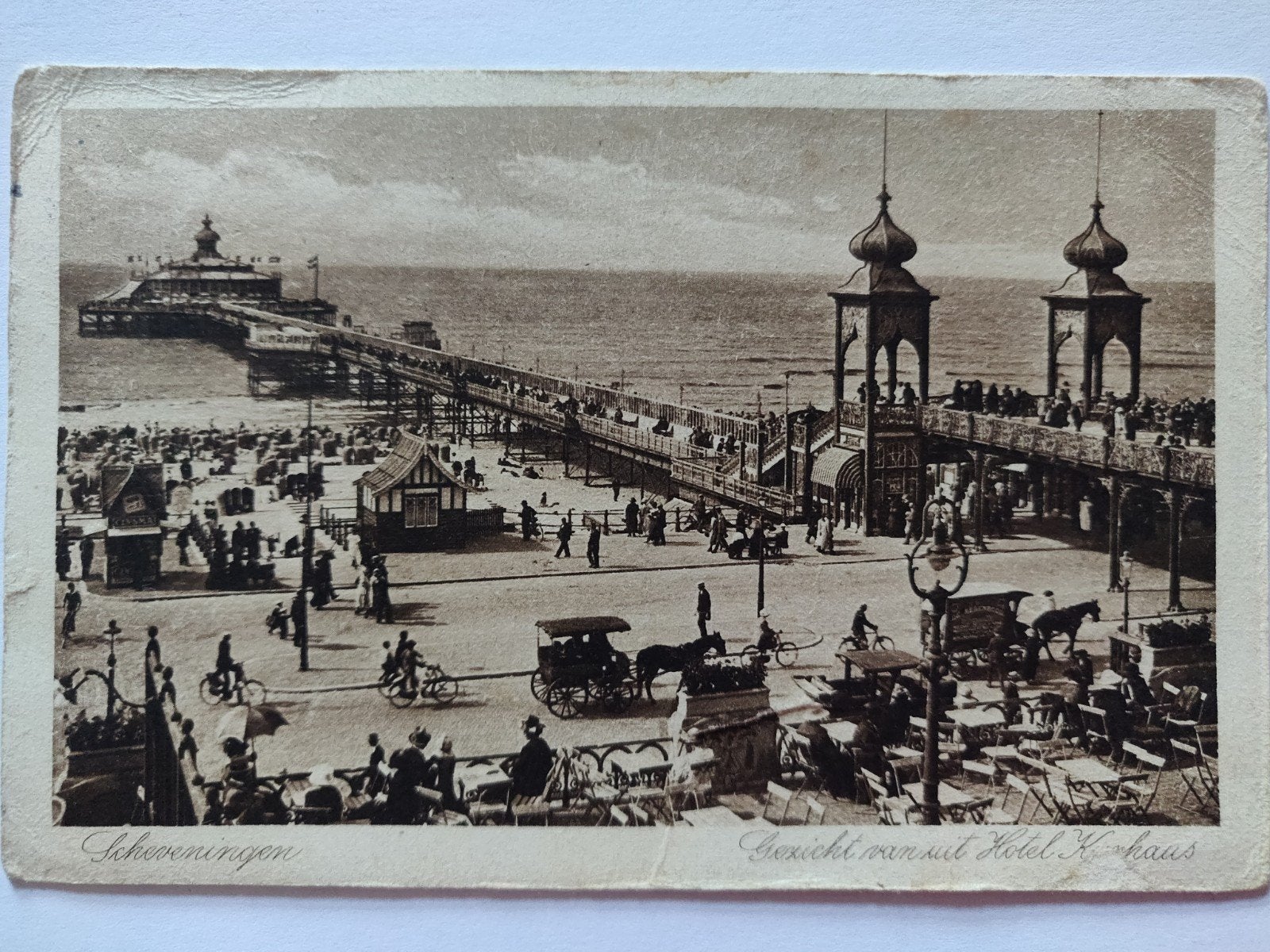 c2582 scheveningen 1925 militair, Ophalen of Verzenden, 1920 tot 1940, Zuid-Holland