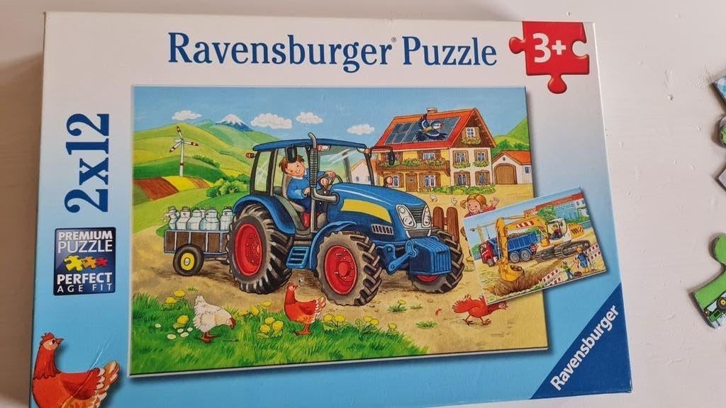 Ravensburg puzzel (2x12), Ophalen of Verzenden, Meer dan 50 stukjes