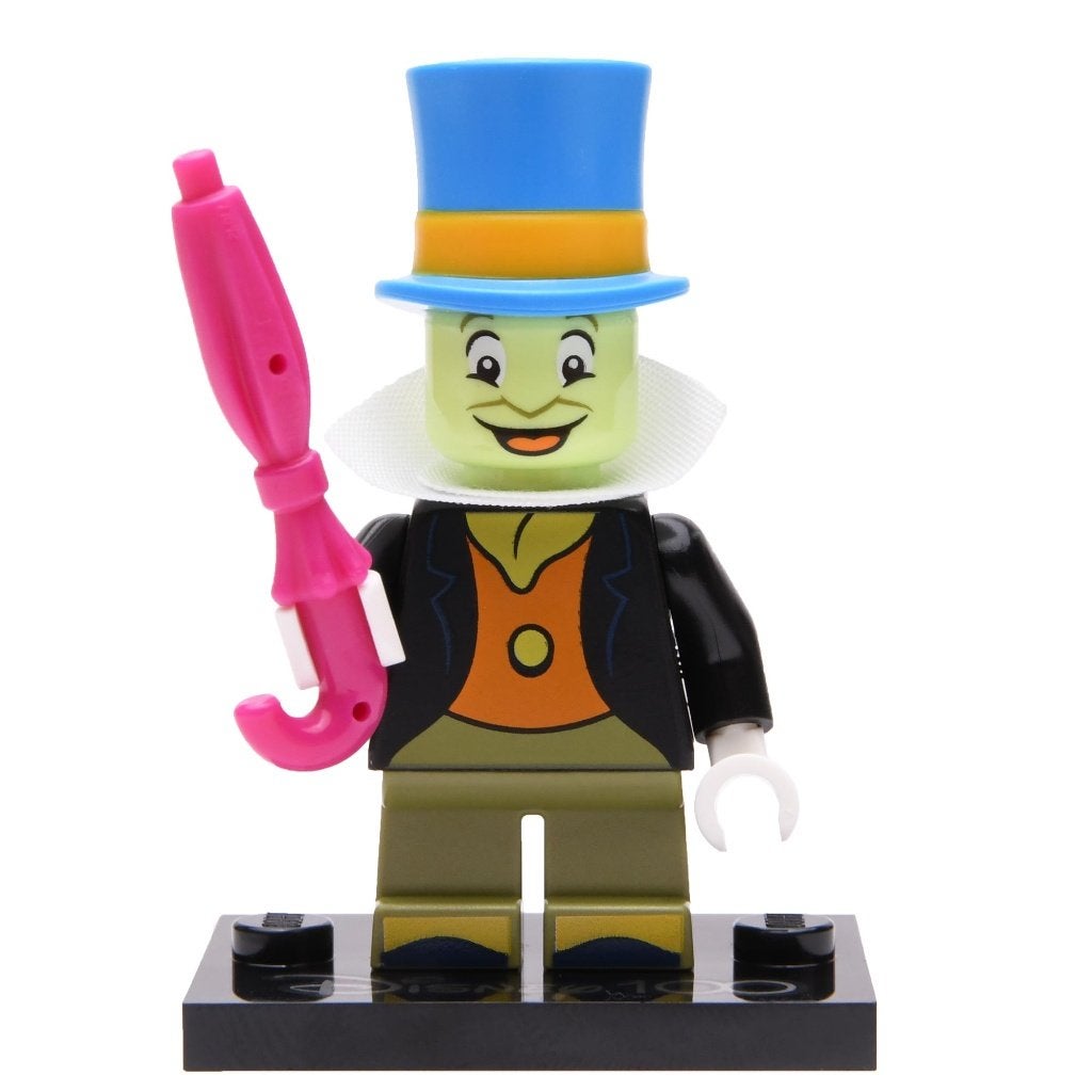 LEGO CMF Disney 100 Jiminy Cricket Minifig Poppetje, Lego, Ophalen of Verzenden, Zo goed als nieuw, Minifiguur