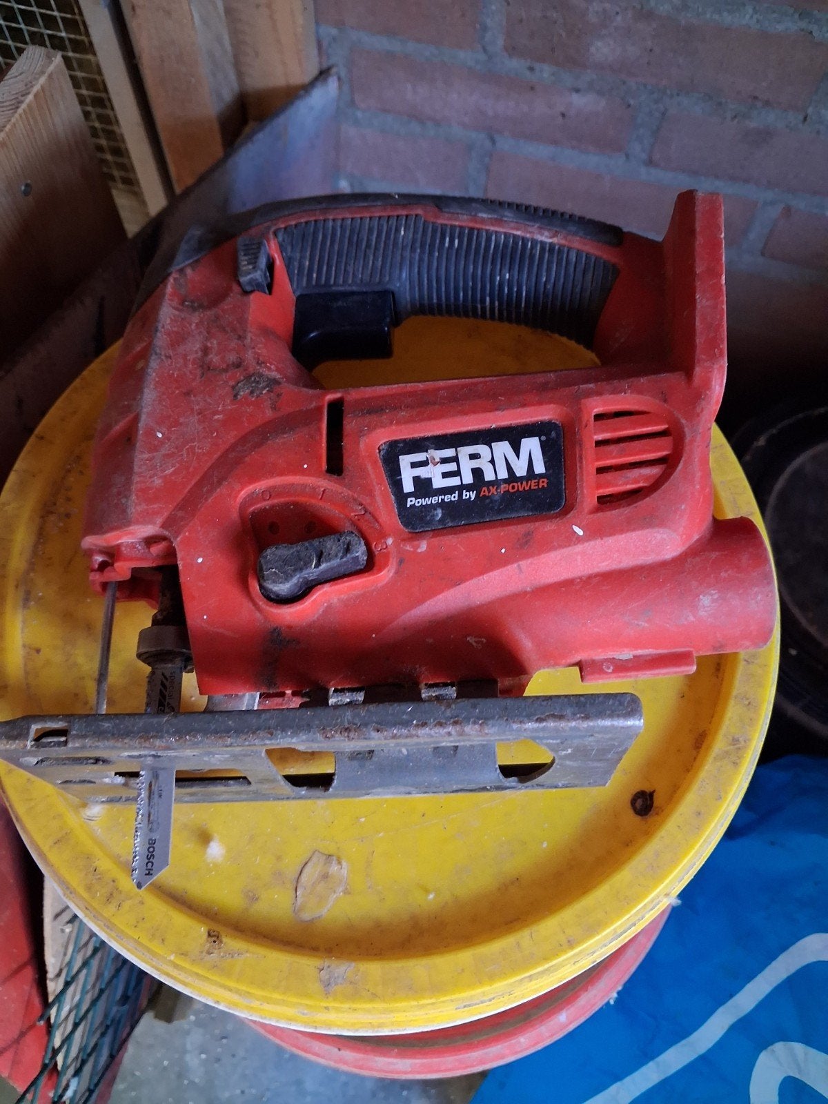 ferm decopeerzaag, Doe-het-zelf en Verbouw, Ophalen, Decoupeerzaag, Ferm, 30 tot 70 mm