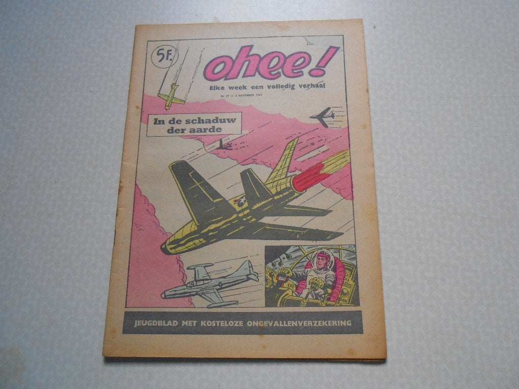 Ohee 29a In de schaduw der aarde 1963., Eén stripboek, Ophalen of Verzenden, Zo goed als nieuw