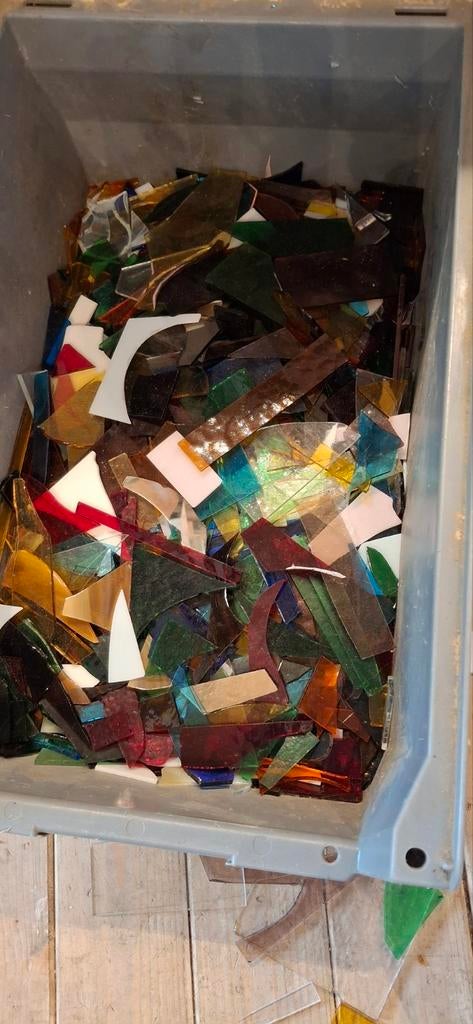 Glas voor mozaïek 5 kilo, Hobby en Vrije tijd, Ophalen of Verzenden