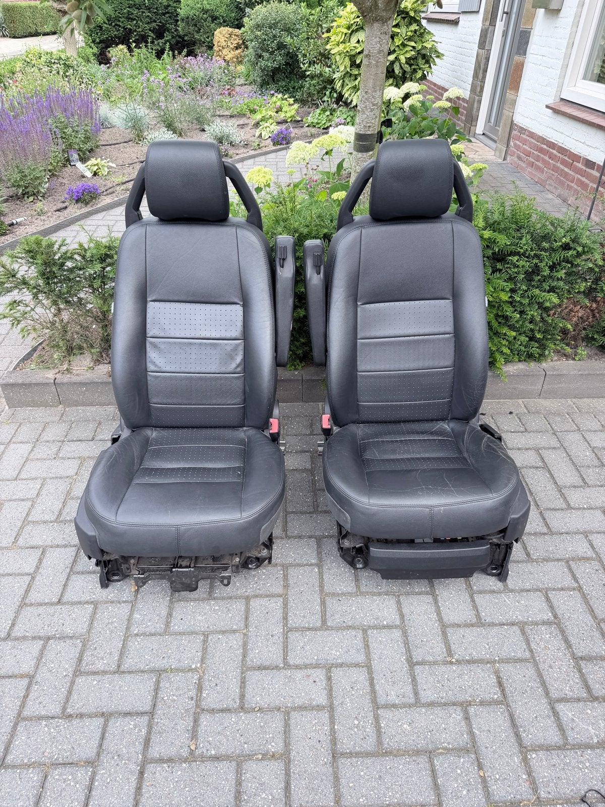 Land Rover Discovery 3 Zwart Lederen Interieur, Auto-onderdelen, Interieur en Bekleding, Land Rover, Gebruikt, Ophalen of Verzenden