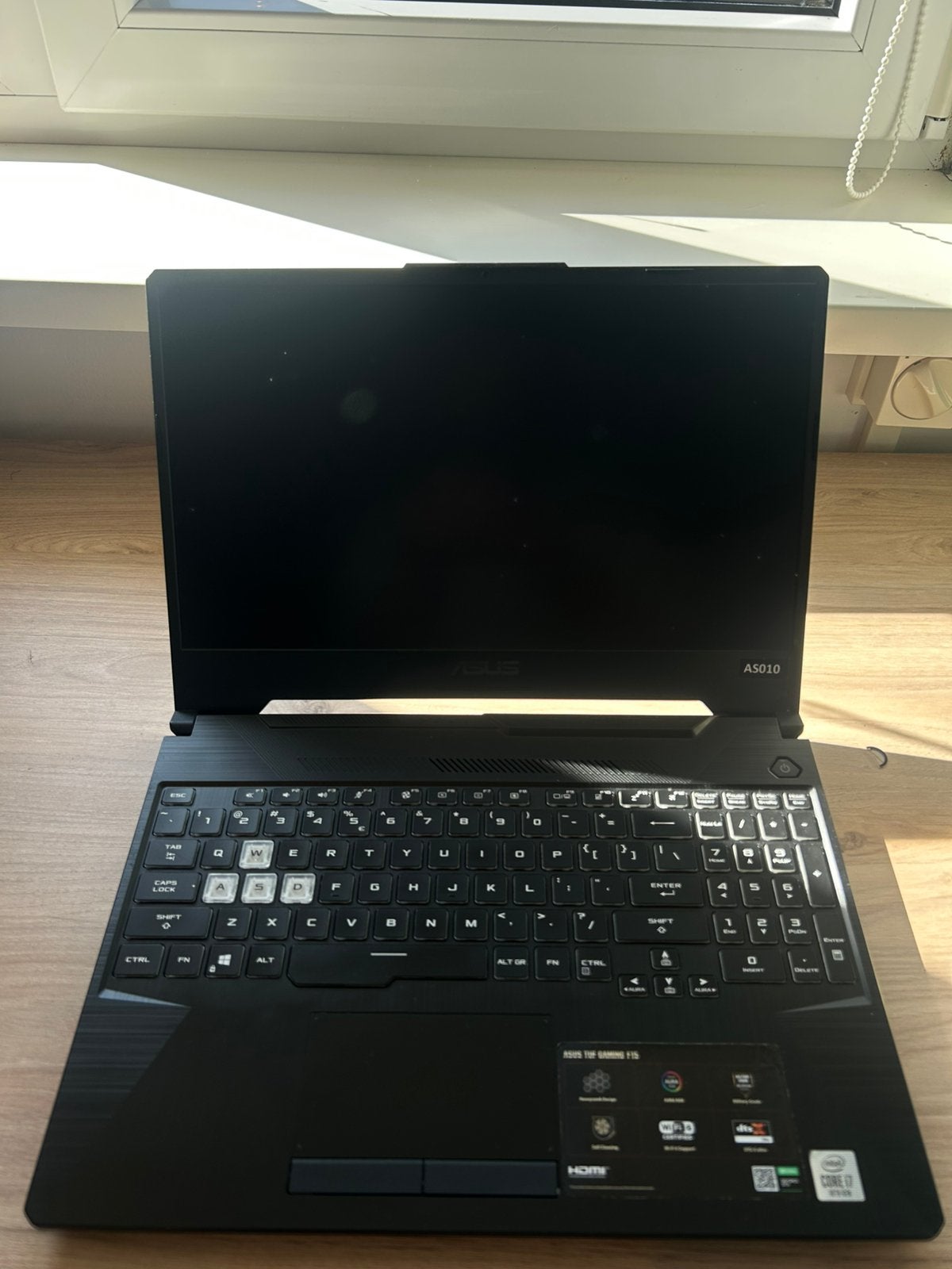 ASUS TUF Gaming F15 – i7 / GTX 1650 Ti / 16GB RAM / 1TB, Ophalen, Gebruikt, Met videokaart, 2 tot 3 Ghz