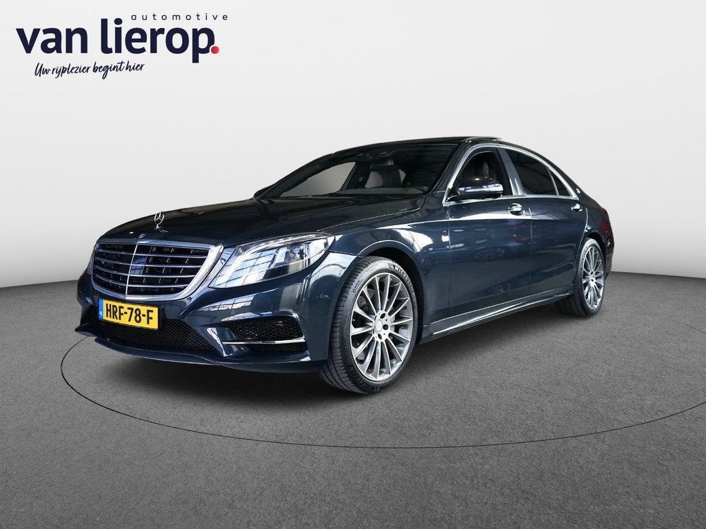 Mercedes-Benz S-klasse 500 PLUG-IN HYBRID Lang AMG | 360 C, Auto's, Mercedes-Benz, Automaat, 8 kWh, Achterwielaandrijving, Gebruikt