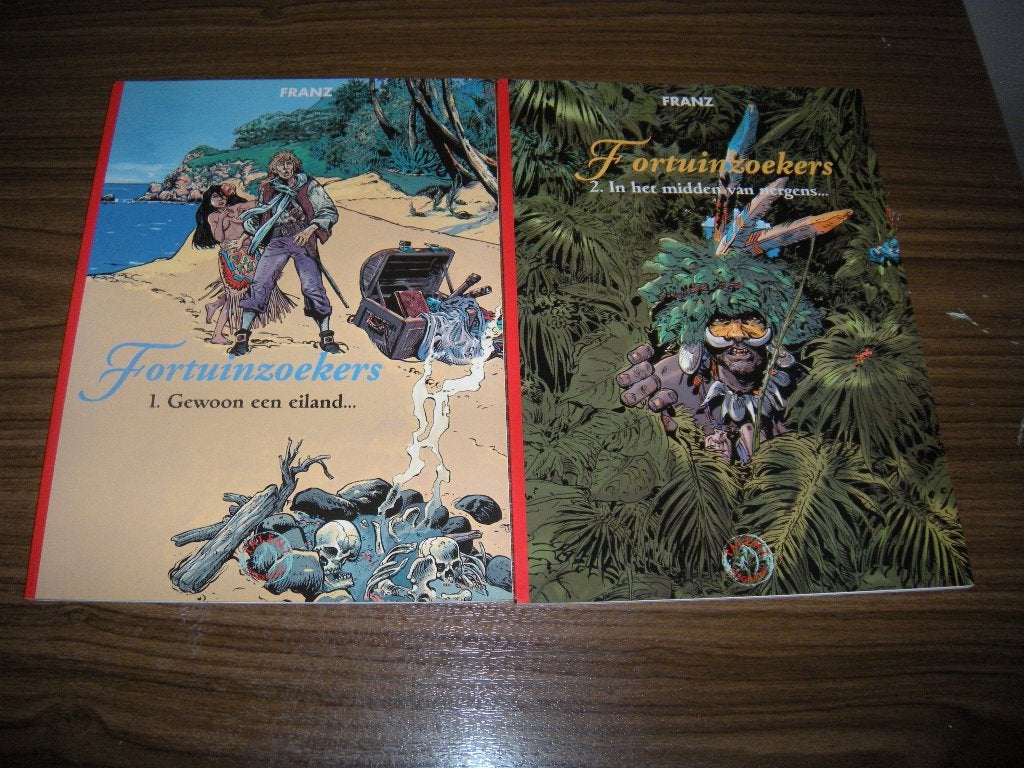 Fortuinzoekers 2 delen SC, Boeken, Complete serie of reeks, Ophalen of Verzenden, Zo goed als nieuw
