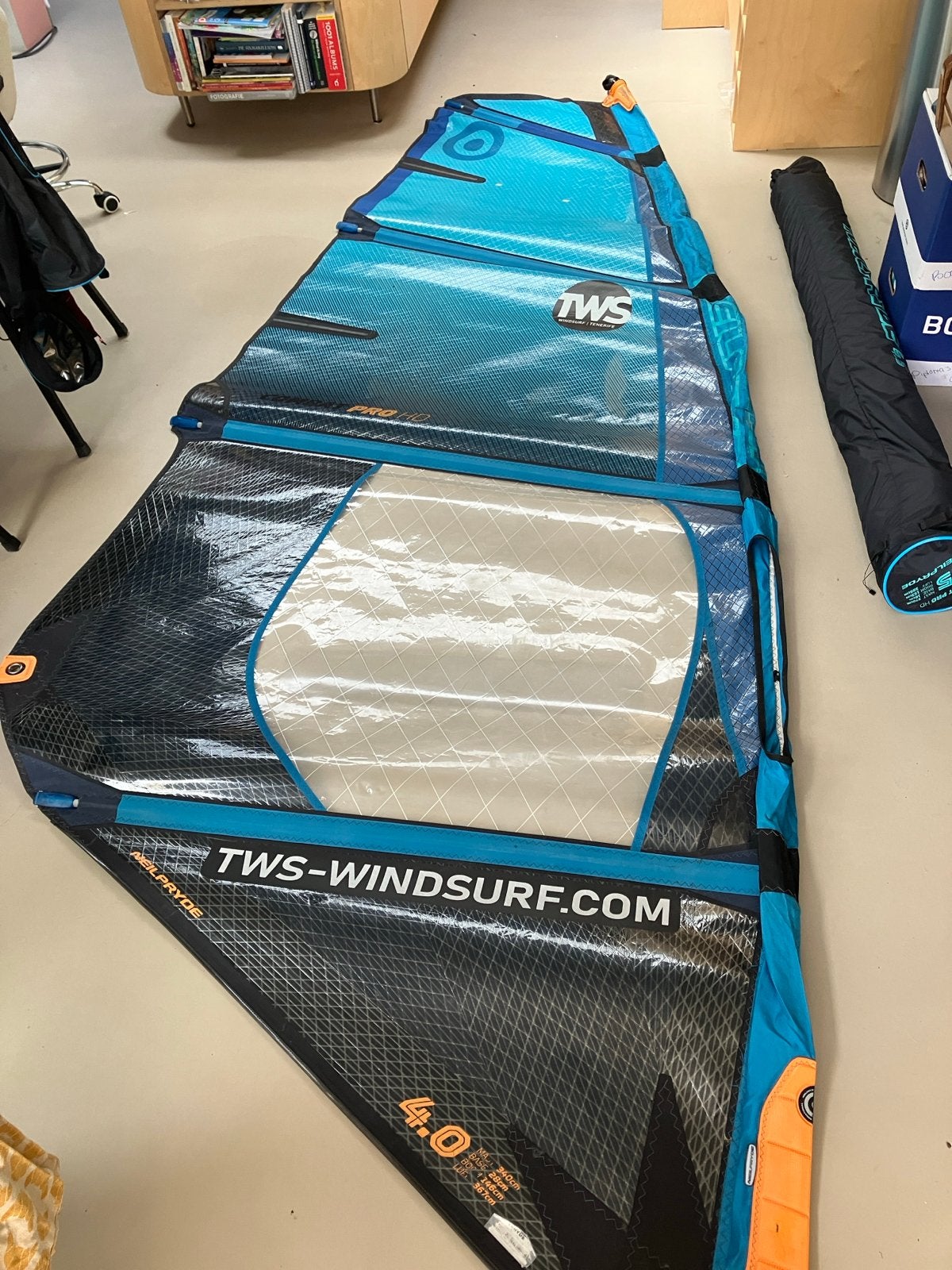 Neil Pryde Combat Pro HD zeilen (4.0 en 4.5 m²), Watersport en Boten, Ophalen, Gebruikt, 3.5 tot 5 m², Neilpryde