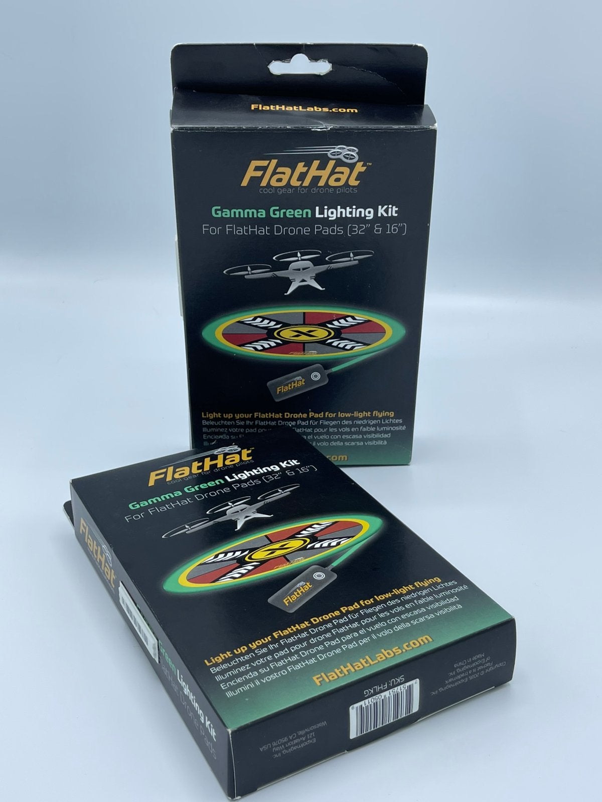 2x flathat Gamma green lighting kit for flathead dronepads, Ophalen of Verzenden, Zo goed als nieuw