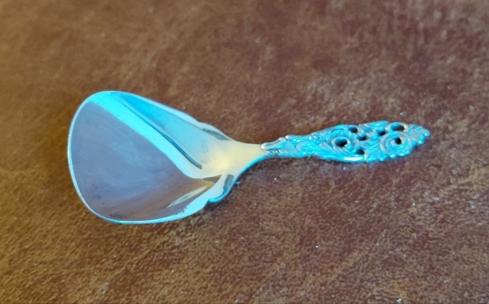 Zilver suikerschep, Antiek en Kunst, Verzenden