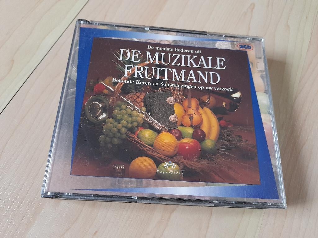2 CD´S DE MOOISTE LIEDEREN UIT DE MUZIKALE FRUITMAND, Cd's en Dvd's, Ophalen of Verzenden, Zo goed als nieuw