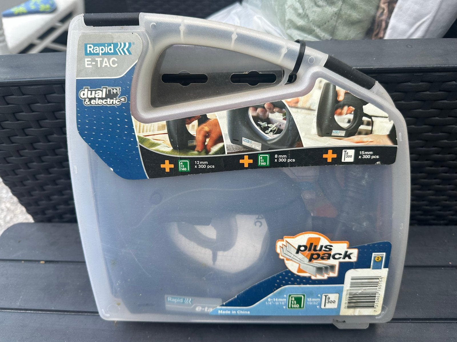 Rapid E-TAC Dual Electric Tacker Nietmachine, Ophalen of Verzenden, Gebruikt, Tacker/nietmachine, Overige merken