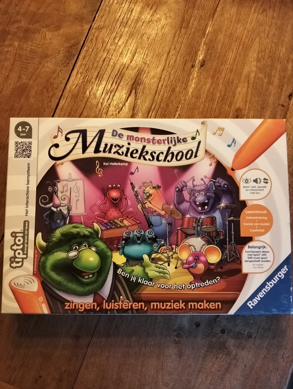 Tiptoi De Monsterlijke Muziekschool Ravensburger, Een of twee spelers, Ophalen of Verzenden, Gebruikt, Ravensburger