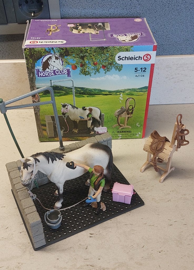 Schleich Horse Club - Wasplaats - 42104, Ophalen of Verzenden, Zo goed als nieuw