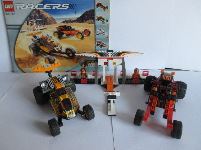 Veel Lego Racers, 4585 8141 8471 8490 8650 8493 8668 42027, Lego, Ophalen of Verzenden, Zo goed als nieuw, Compleet