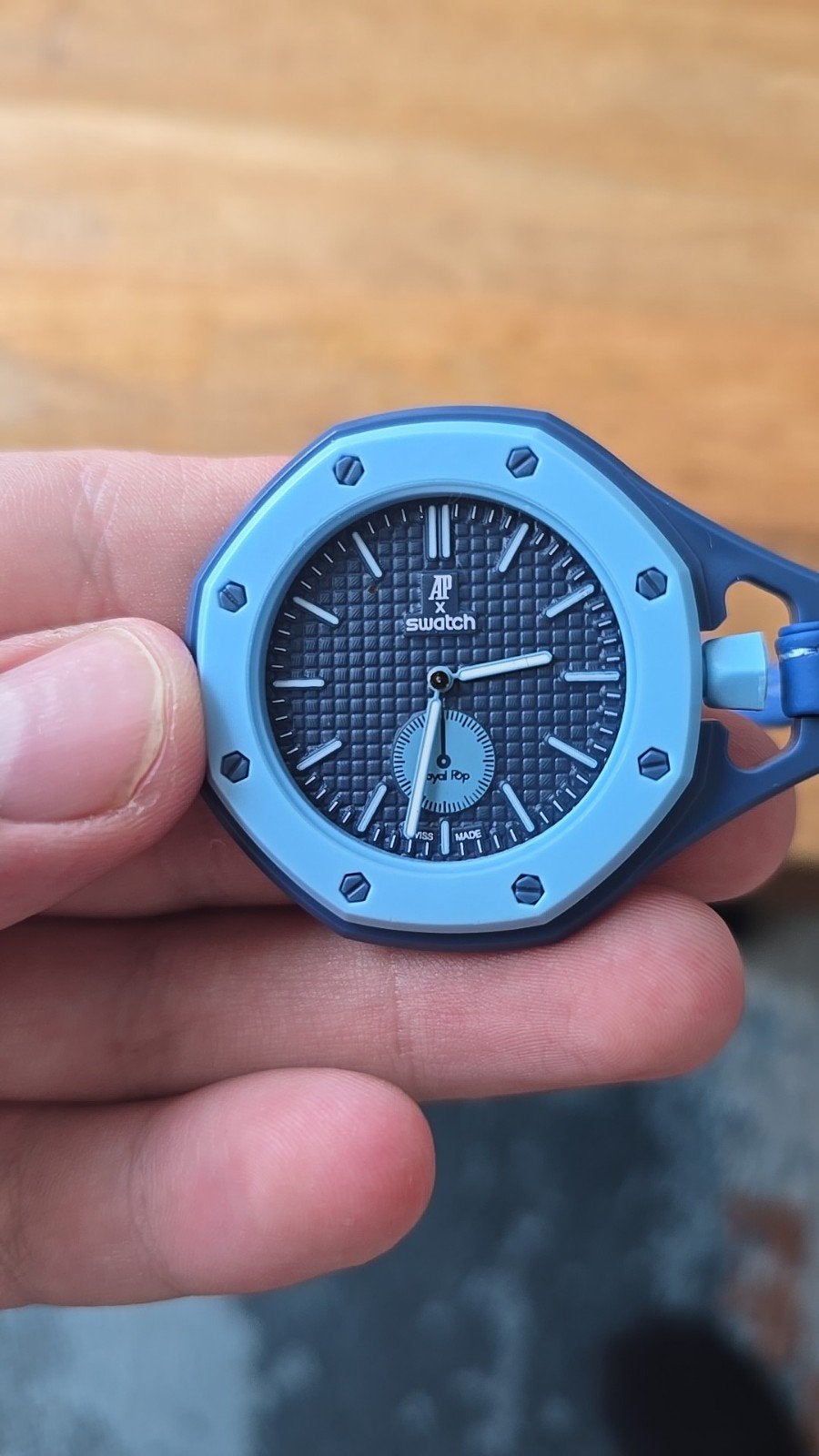 Royal Pop AP Swatch look Horloge, Ophalen, Swatch, Nieuw, Kunststof