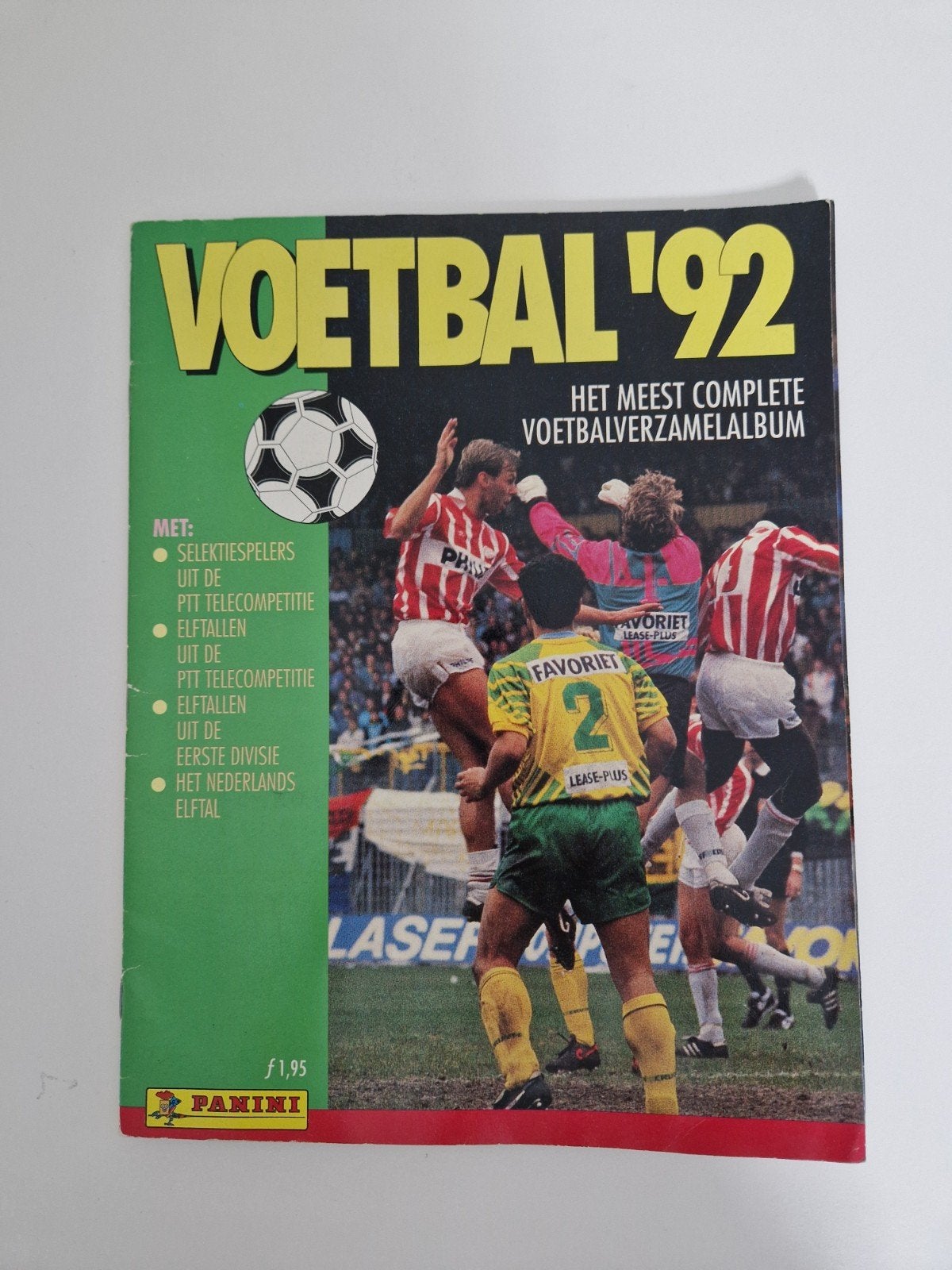 Panini Voetbal '92 Verzamelalbum - Oranje, Ajax, Feyenoord, Ophalen of Verzenden, Gebruikt, Ajax, Boek of Tijdschrift