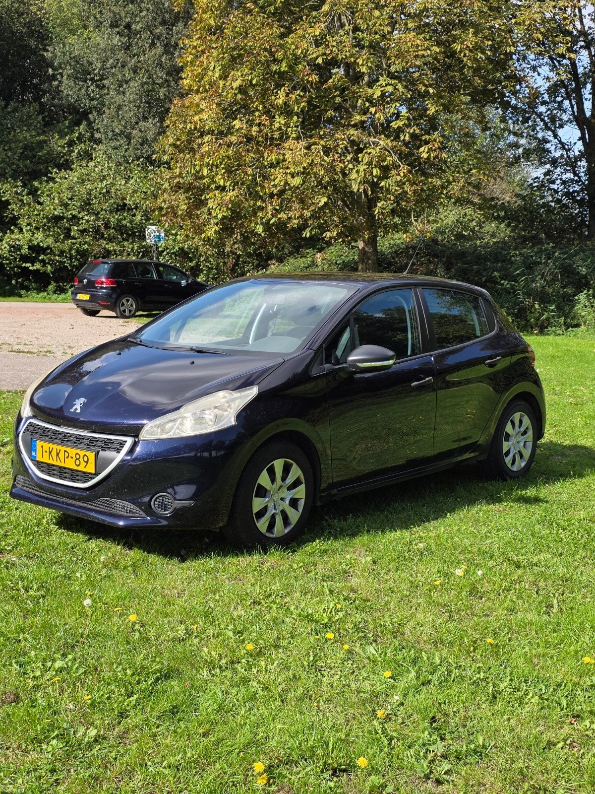 Peugeot 208 1.2 VTI 60KW/82PK 5-D 2013 Blauw, Auto's, Voorwielaandrijving, Euro 5, Stof, 1199 cc