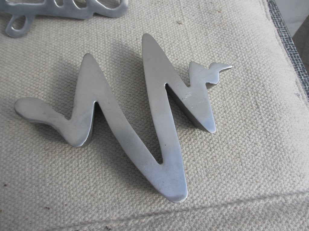 Vintage design TEUN KEES onderzetters jaren 80, Ophalen of Verzenden, Gebruikt