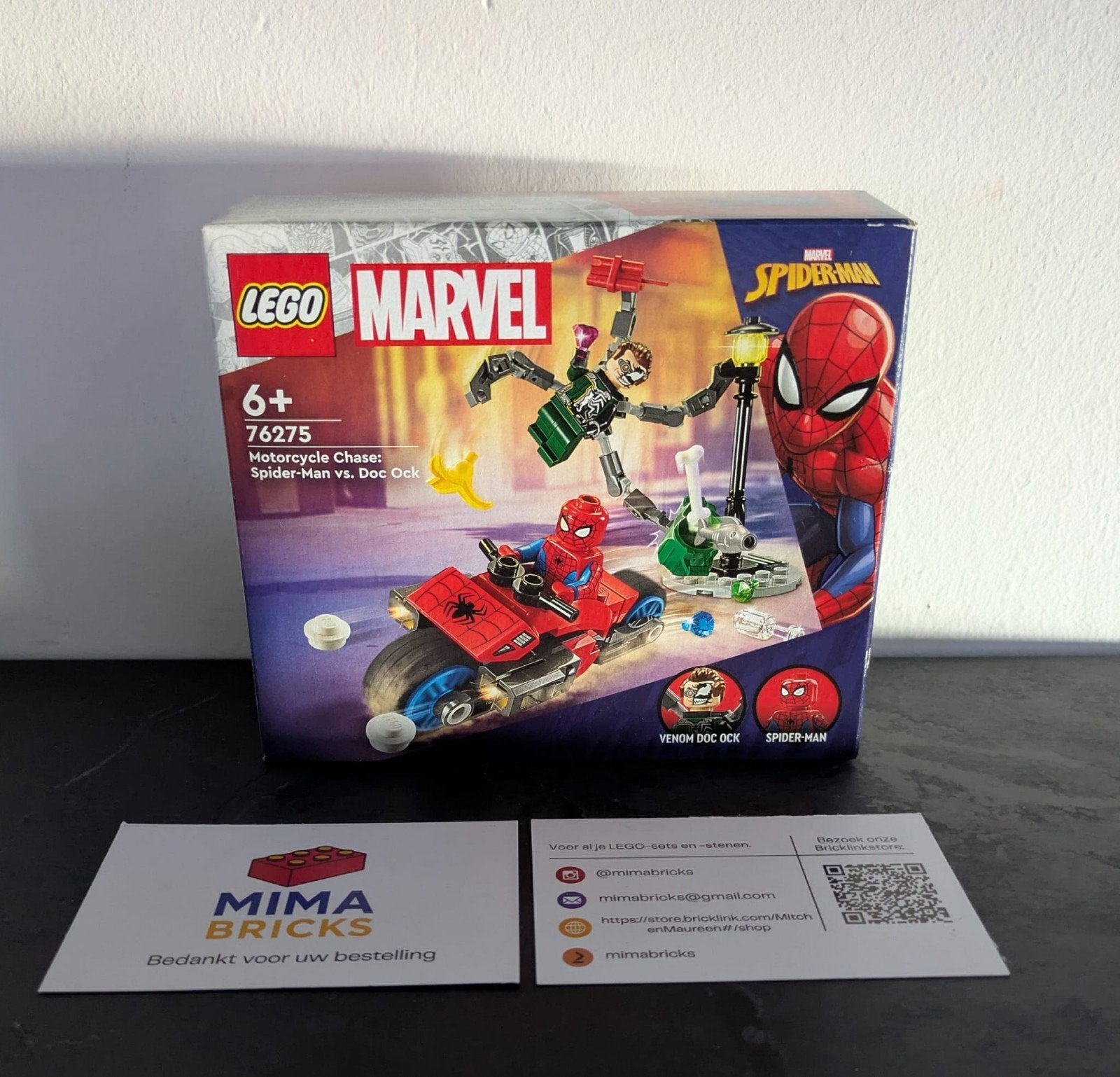 LEGO Marvel Spider-Man vs. Doc Ock, Ophalen of Verzenden, Support@lego.com, LEGO System A/S, Nieuw