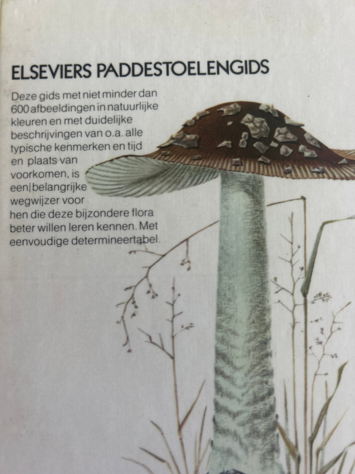 Elseviers Paddestoelengids - Morten Lange, Ophalen of Verzenden, Gelezen, Natuur algemeen