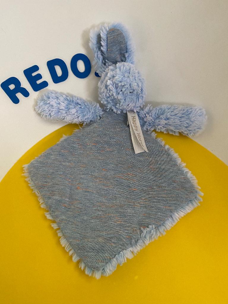 K1431 happy horse doekje licht blauw, Ophalen of Verzenden, Zo goed als nieuw, Overige typen