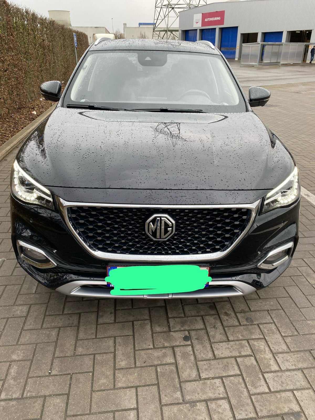 Mg Ehs 2022 luxury, Auto's, MG, Automaat, Zwart, Hybride Elektrisch/Benzine, SUV of Terreinwagen