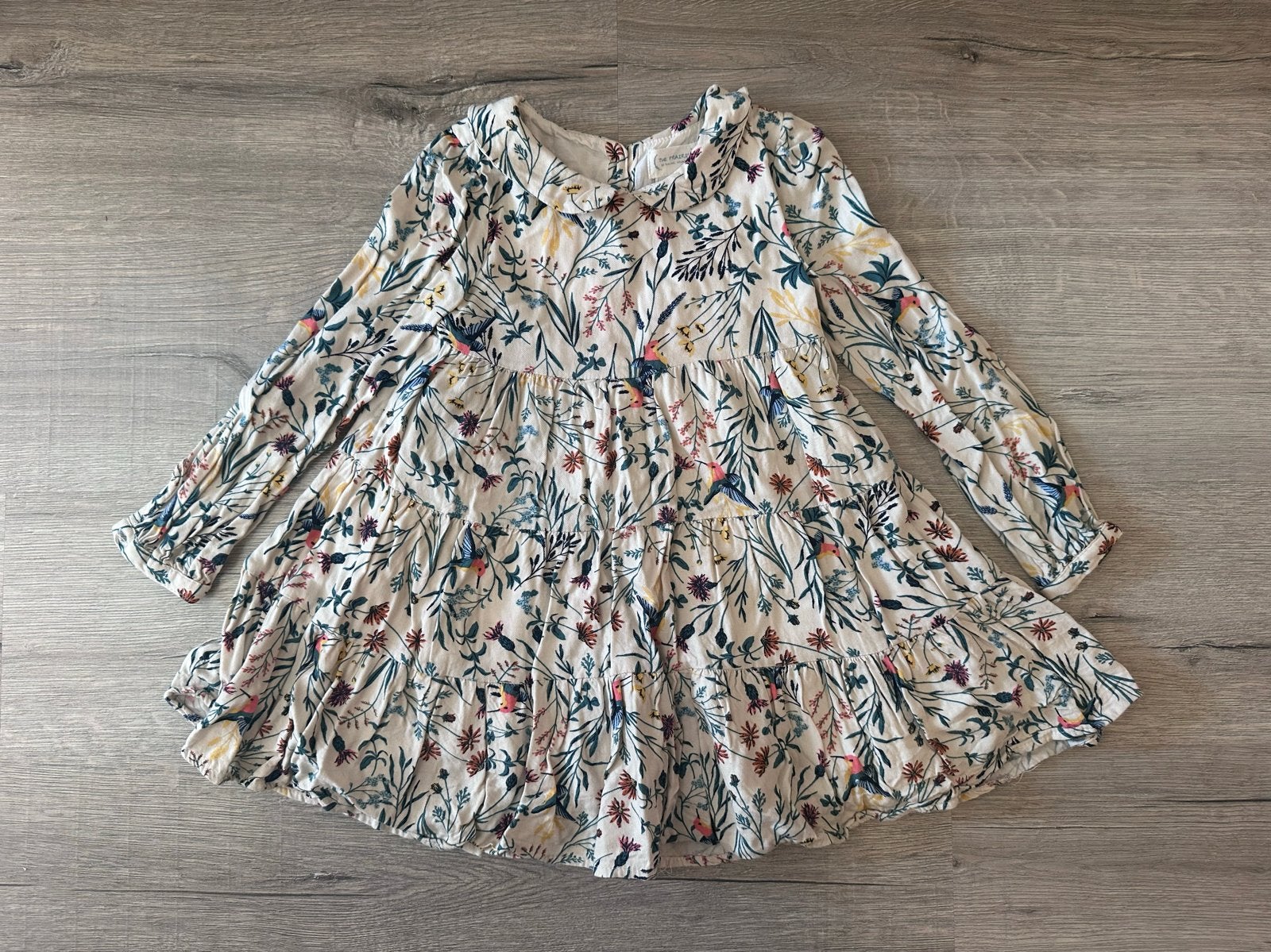 The Prairie by Rachel Ashwell bloemenprint jurk maat 110, Kinderen en Baby's, Kinderkleding | Maat 110, Ophalen of Verzenden, Gebruikt