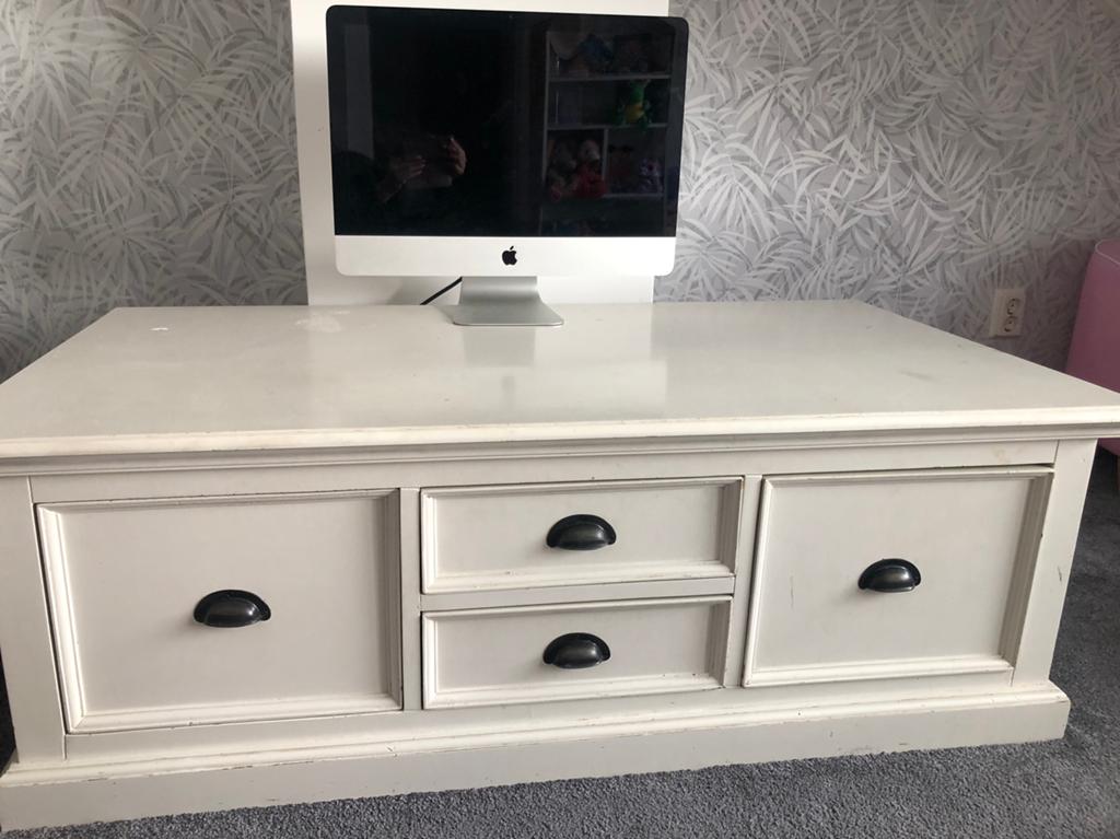 Landelijke Tv meubel/kast/salontafel, Ophalen, Overige materialen, Gebruikt, 100 tot 150 cm