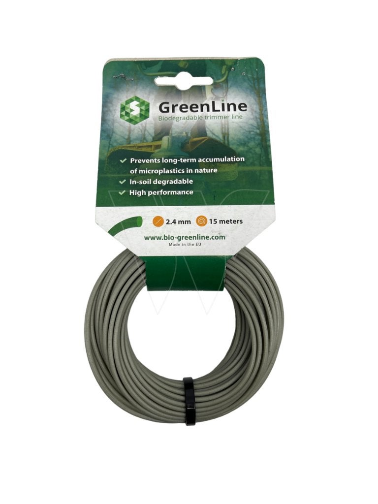 Greenline biologisch maaidraad 2,4mm 45meter, Ophalen of Verzenden, Nieuw, Accu