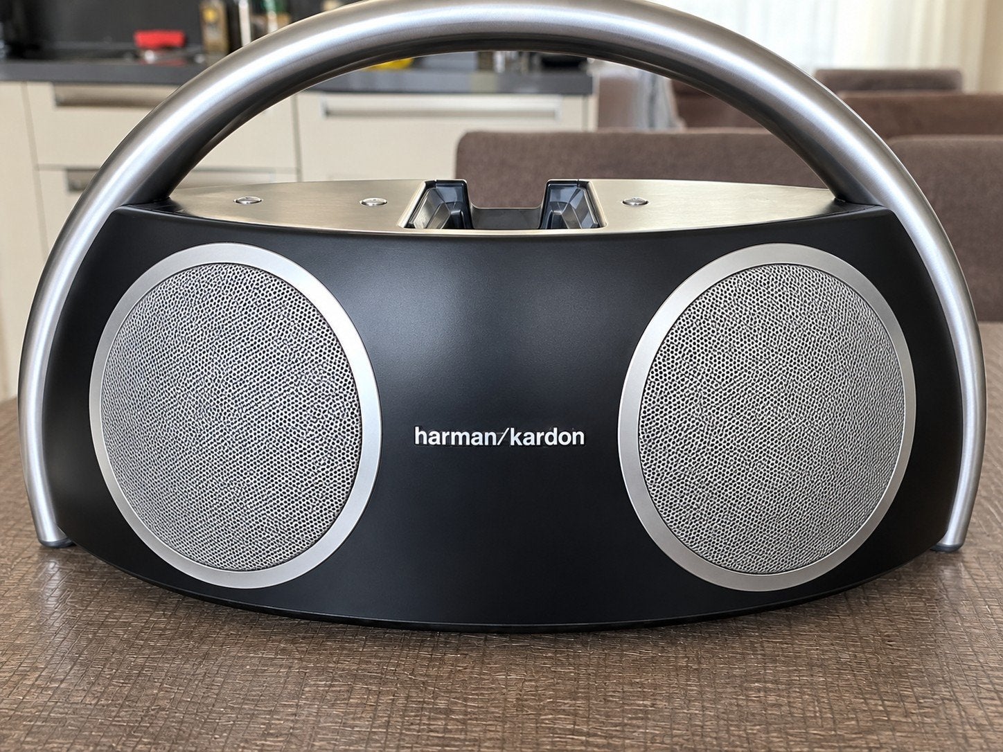 Harman Kardon Go + Play I iPod/iPhone Docking Speaker, Ophalen, Zo goed als nieuw, Draagbare speaker, AUX-ingang