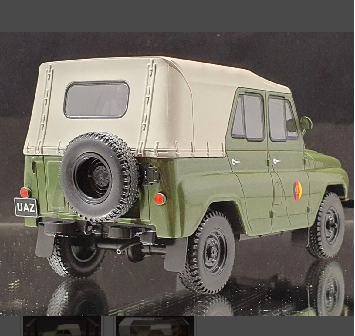 UAZ 469 (NAV) 1975 Whitebox 1:24, Ophalen of Verzenden, Nieuw, Auto, Overige merken