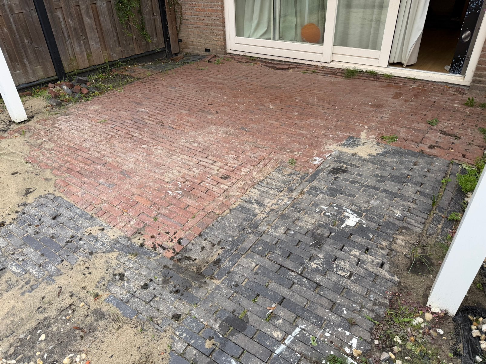 Gratis: Gebakken klinkers waaltjes ca. 31m² - Snel ophalen!, Ophalen of Verzenden, Zo goed als nieuw, Klinkers