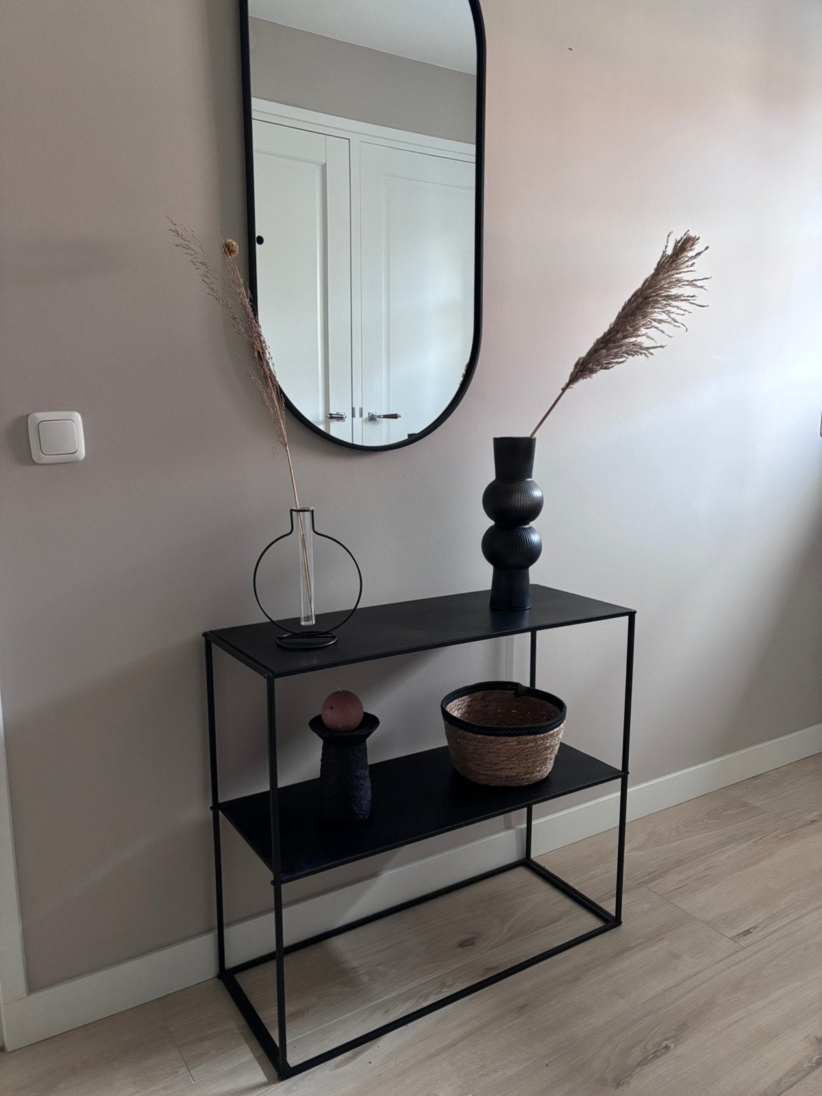 Sidetable / decoratiekast, Huis en Inrichting, Tafels | Sidetables, Ophalen, 50 tot 100 cm, Zo goed als nieuw, 25 tot 50 cm