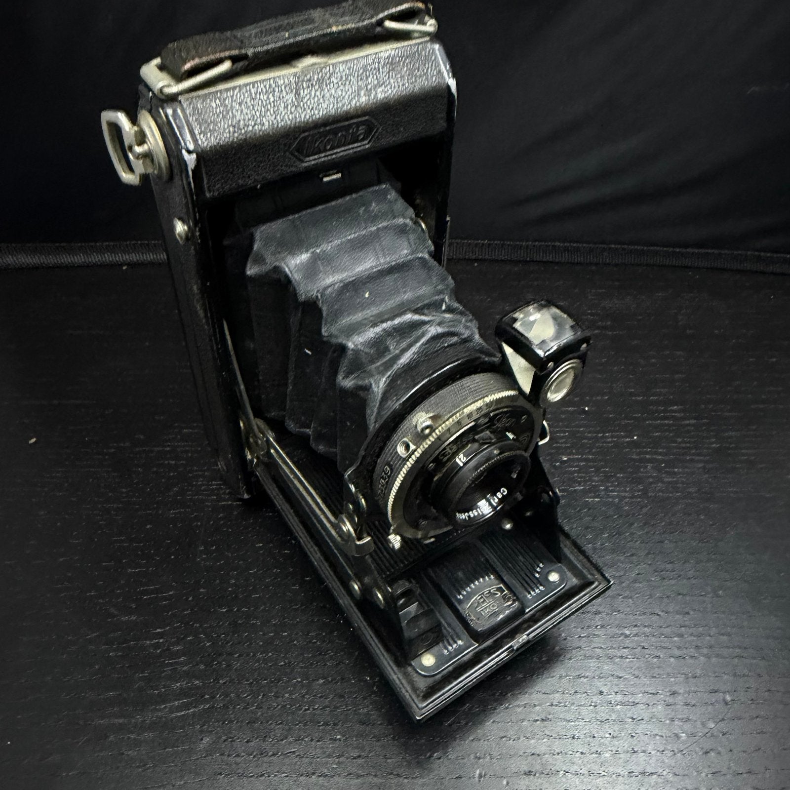 Zeiss Ikon Ikonta 520/14 met Carl Zeiss Jena Tessar lens, Compact, Ophalen of Verzenden, D, S
