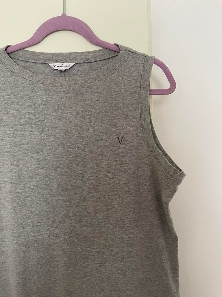 Vanilia. Jurk. Dikke sweatstof. Grijs. Maat XL, Kleding | Dames, Maat 46/48 (XL) of groter, Ophalen of Verzenden, Zo goed als nieuw