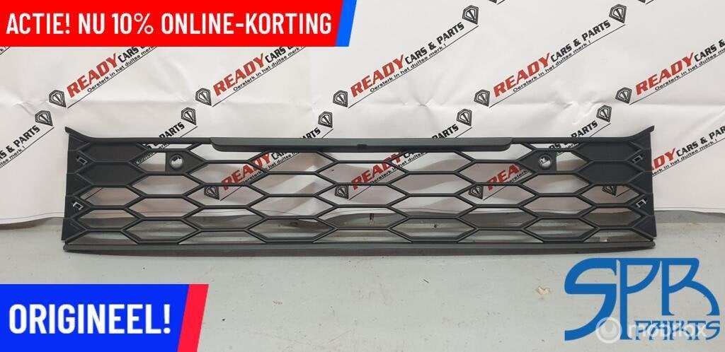 GOLF 8 VIII GTI GTD MIDDEN ROOSTER Bumperrooster 5H0853677J, Auto-onderdelen, Gebruikt, Volkswagen, Ophalen of Verzenden, Volkswagen