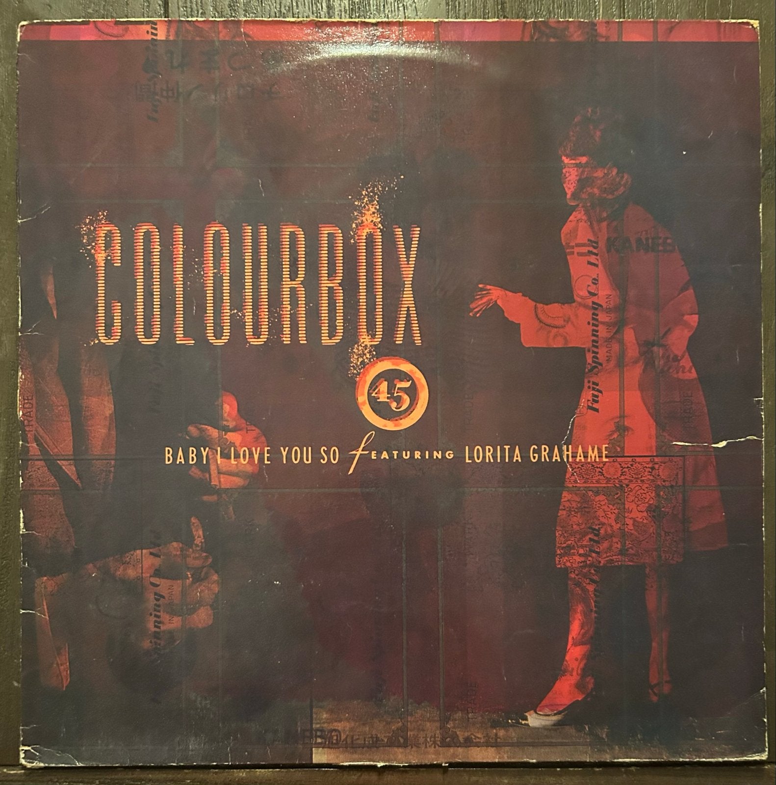 Colourbox - Baby I Love You So (feat. Lorita Grahame) Vinyl, Gebruikt, Originele persing, Ophalen of Verzenden, Pop
