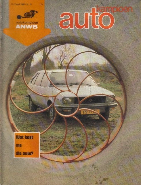 Autokampioen 15 1980 : Renault 20 GTD 20GTD, Ophalen of Verzenden, Gelezen, Renault