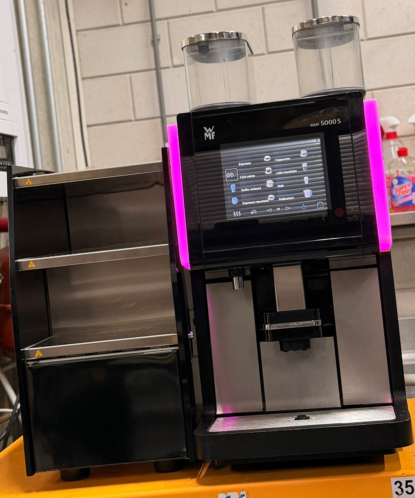 WMF 5000S Dynamic Milk | Schaerer Cup&Cool | Gereviseerd, Witgoed en Apparatuur, Koffiezetapparaten, Ophalen, 10 kopjes of meer