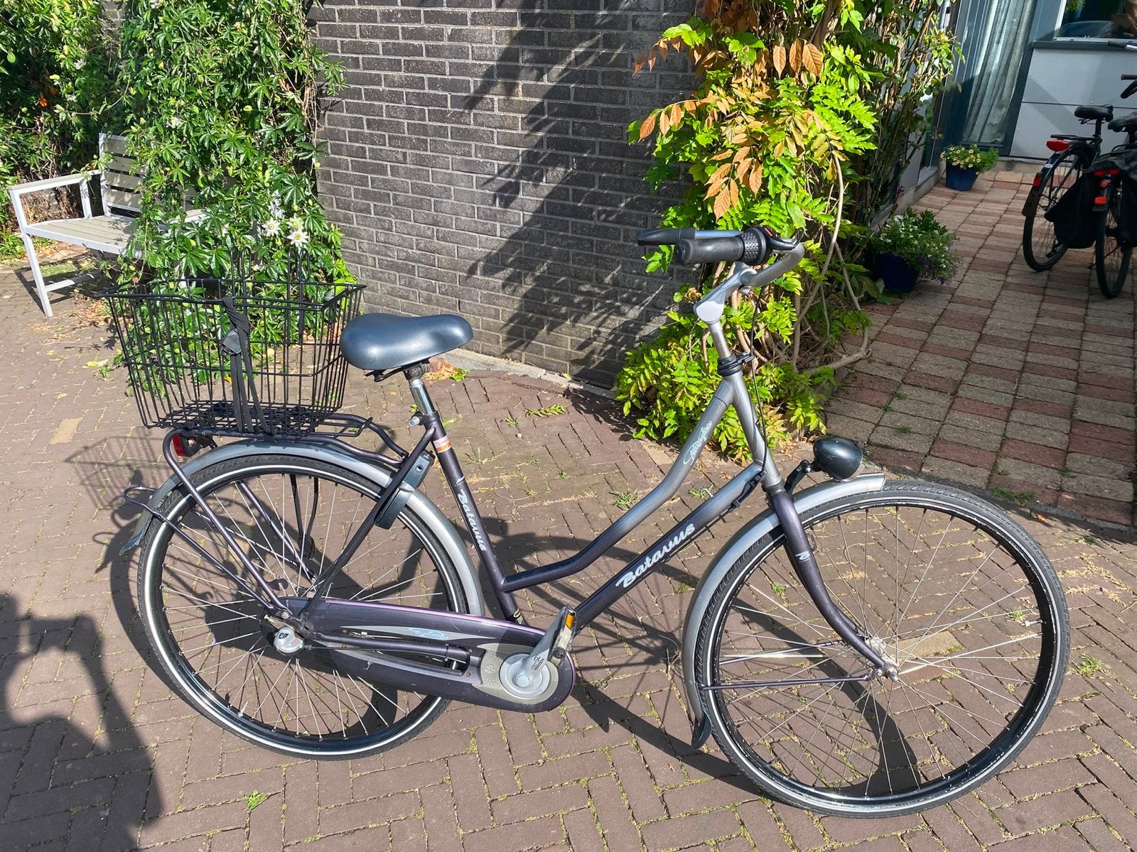 Batavus Monaco Damesfiets - Gebruikt, Goede Staat, Fietsen en Brommers, Ophalen, Versnellingen, Batavus, Trommelrem